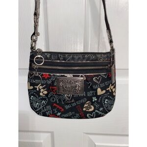 Black Coach Crossbody Purse
